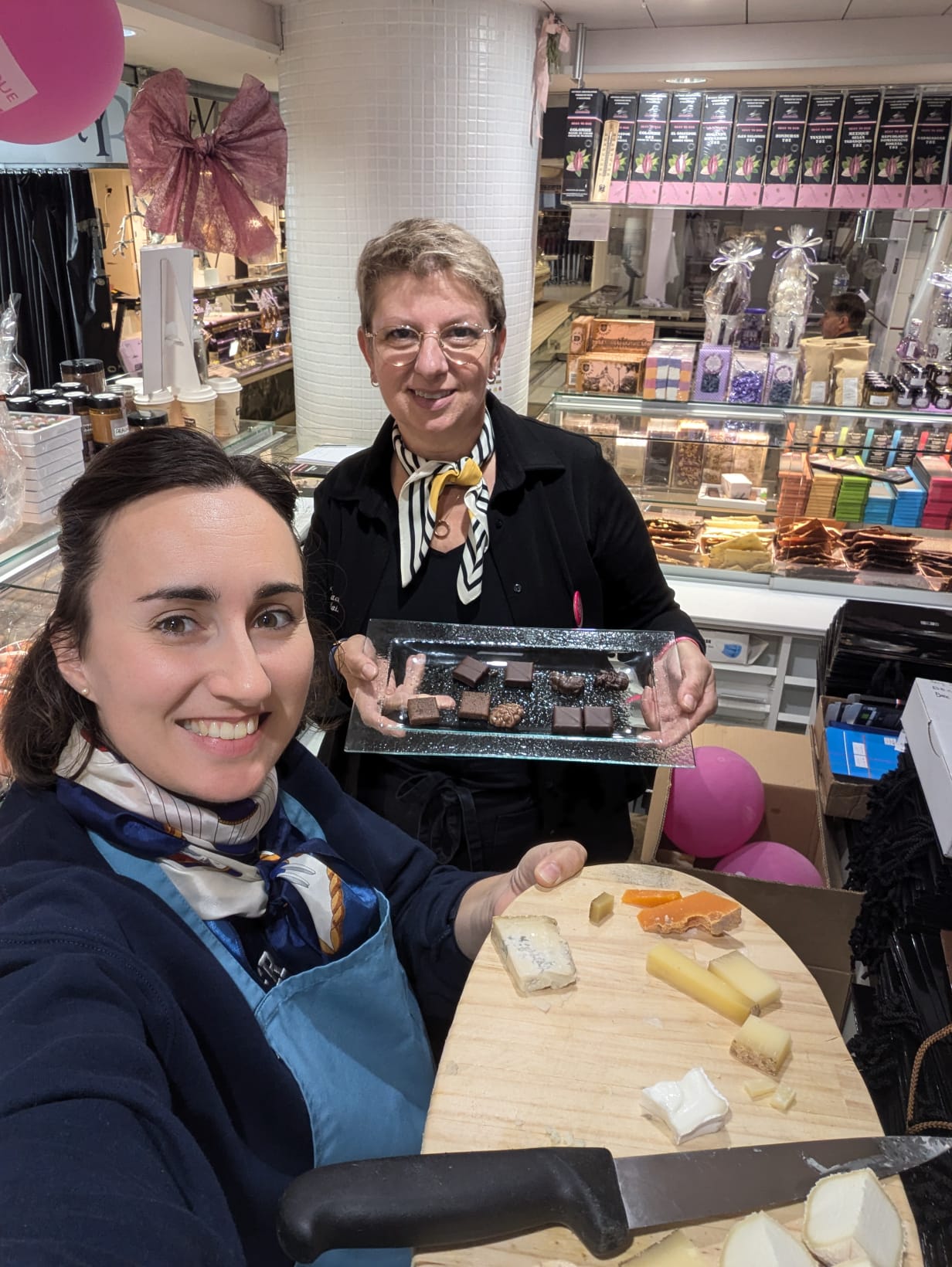 fromage et chocolat